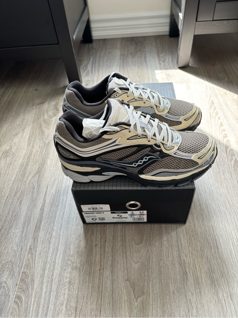Saucony Progrid Omni Sneakers - Gravel Caviar